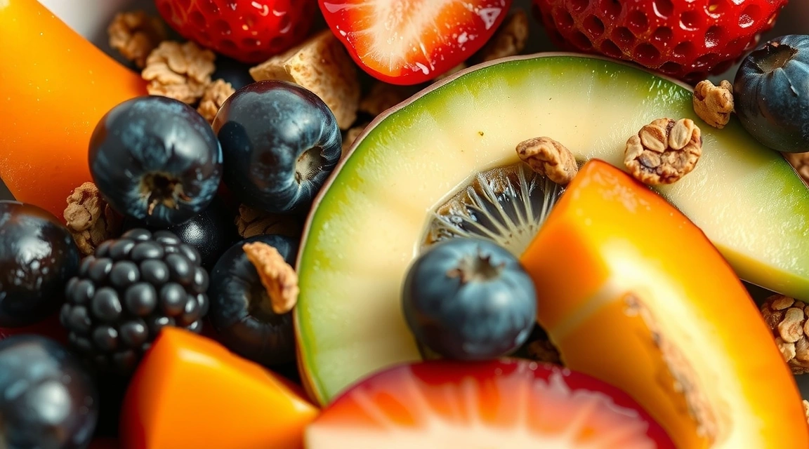 Frische Zutaten für ein gesundes Frühstück